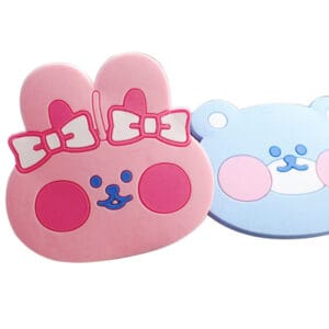 Custom Rubber Logo And Shape Heat Transfer Silicone Label